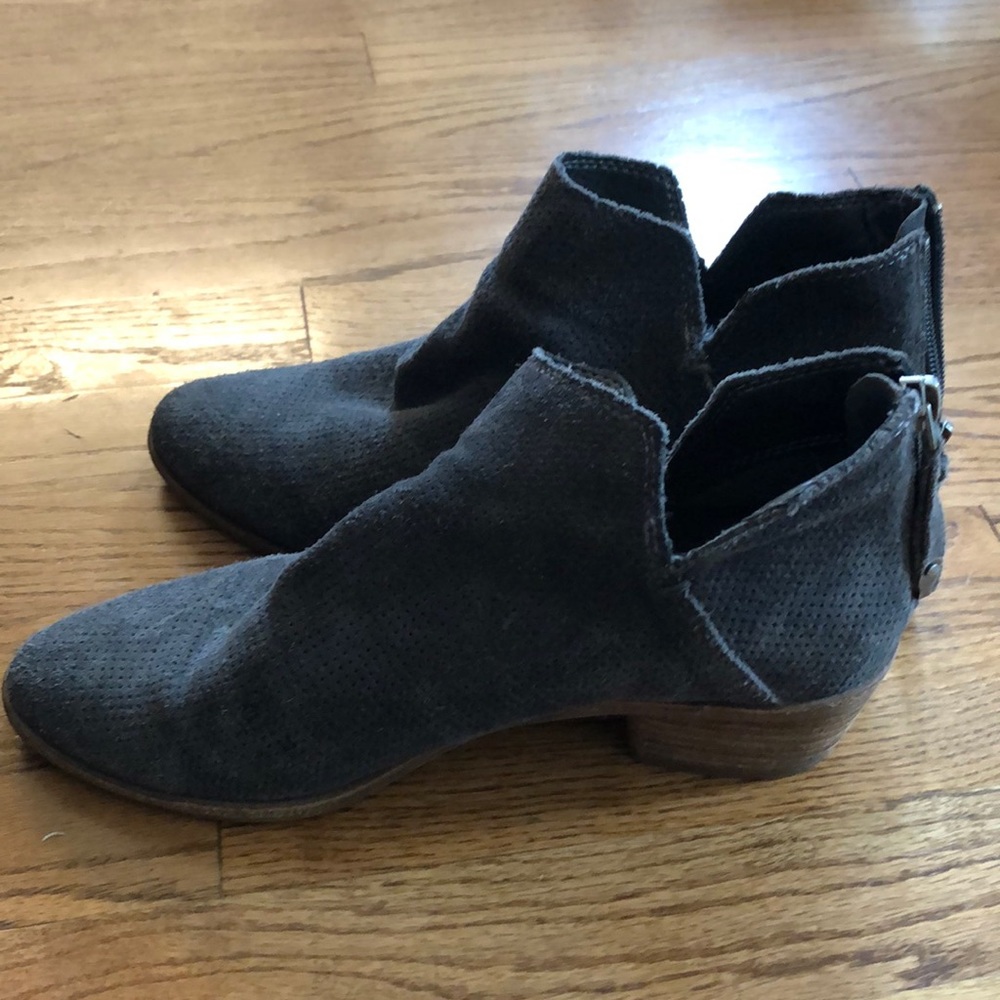 Cute grey booties
